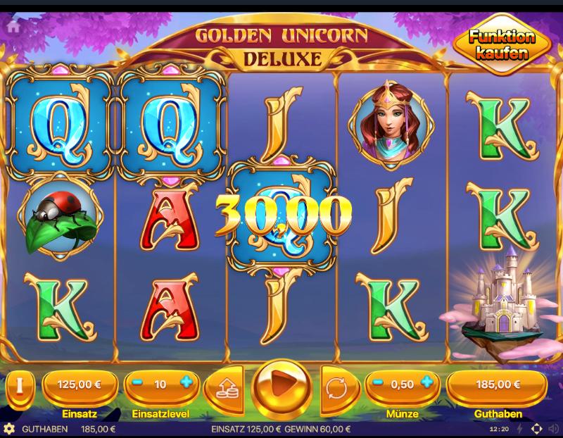 Vulkan vegas Spielautomaten golden unicorn deluxe